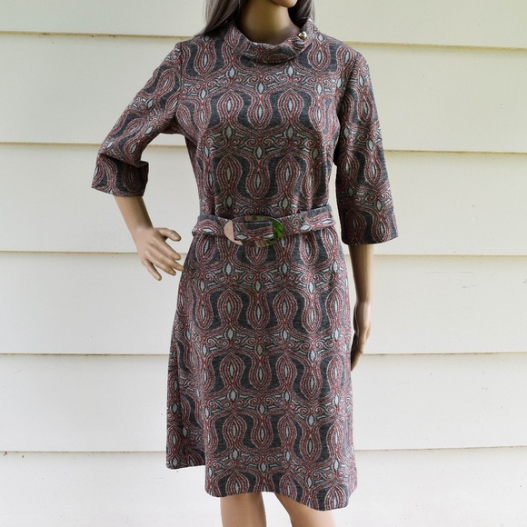 1950's / 1960's Vintage Grey Dress - EUC - Picture 1 of 5